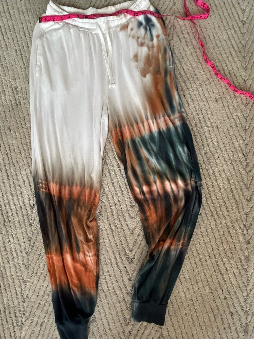 Tie-Dye women’s Jogger set in Fall colors